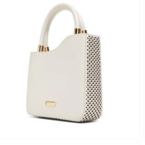 Aldo Sunsparkle Women's Top Handle Bag - Open White
