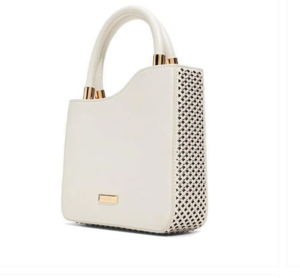 Aldo Sunsparkle Women's Top Handle Bag - Open White