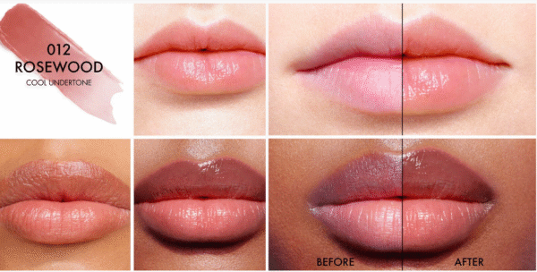 DIOR Addict Lip Glow Duo - 001 Pink & 012 Rosewood - Image 2