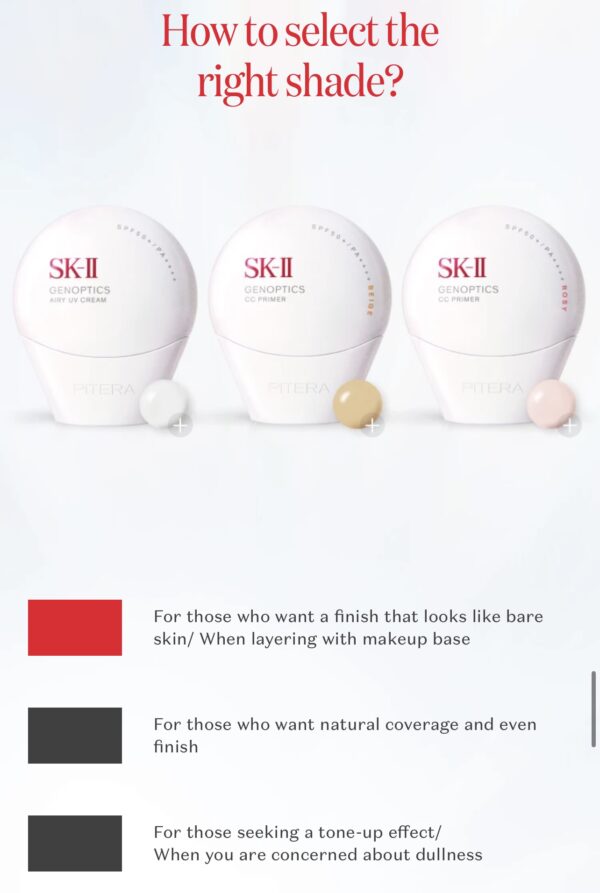 SK-II GenOptics CC Primer SPF 50 PA++++ 30g - Image 11
