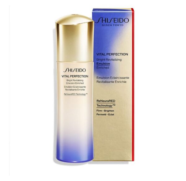 SHISEIDO Vital Perfection Emulsion Enriched 100ML (free Lotion 150ml) - Image 6