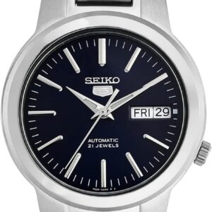 Seiko 5 Automatic Men's Silver Stainless Steel Bracelet Watch SNXS77K1