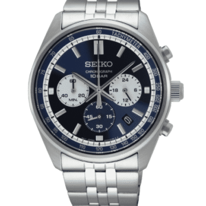 Seiko Chronograph SSB427P1 Essentials Reverse Blue Panda Dual Tone Dial