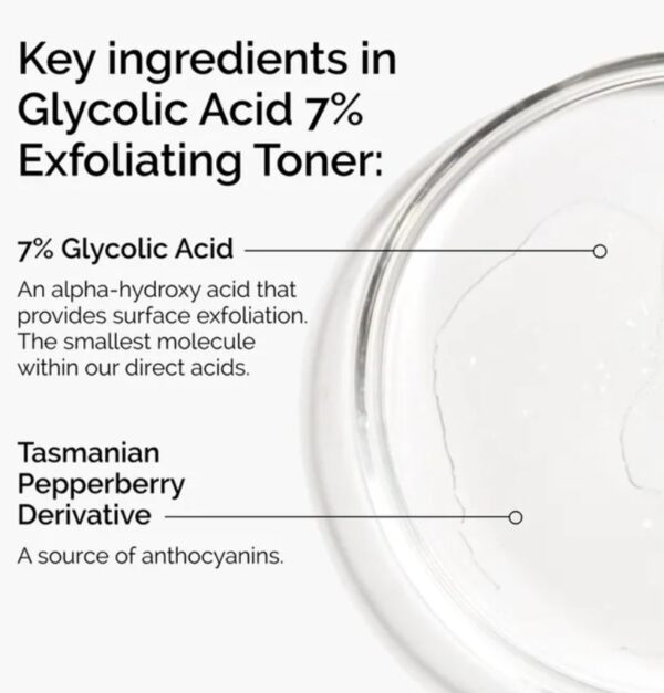 The Ordinary Glycolic Acid 7% Exfoliating Toner 100ml - Image 2