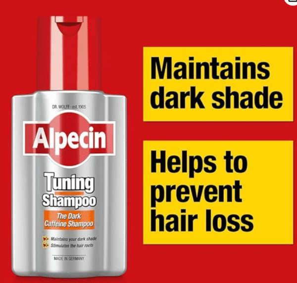 Alpecin The Black Caffeine Shampoo 200ml - Image 4